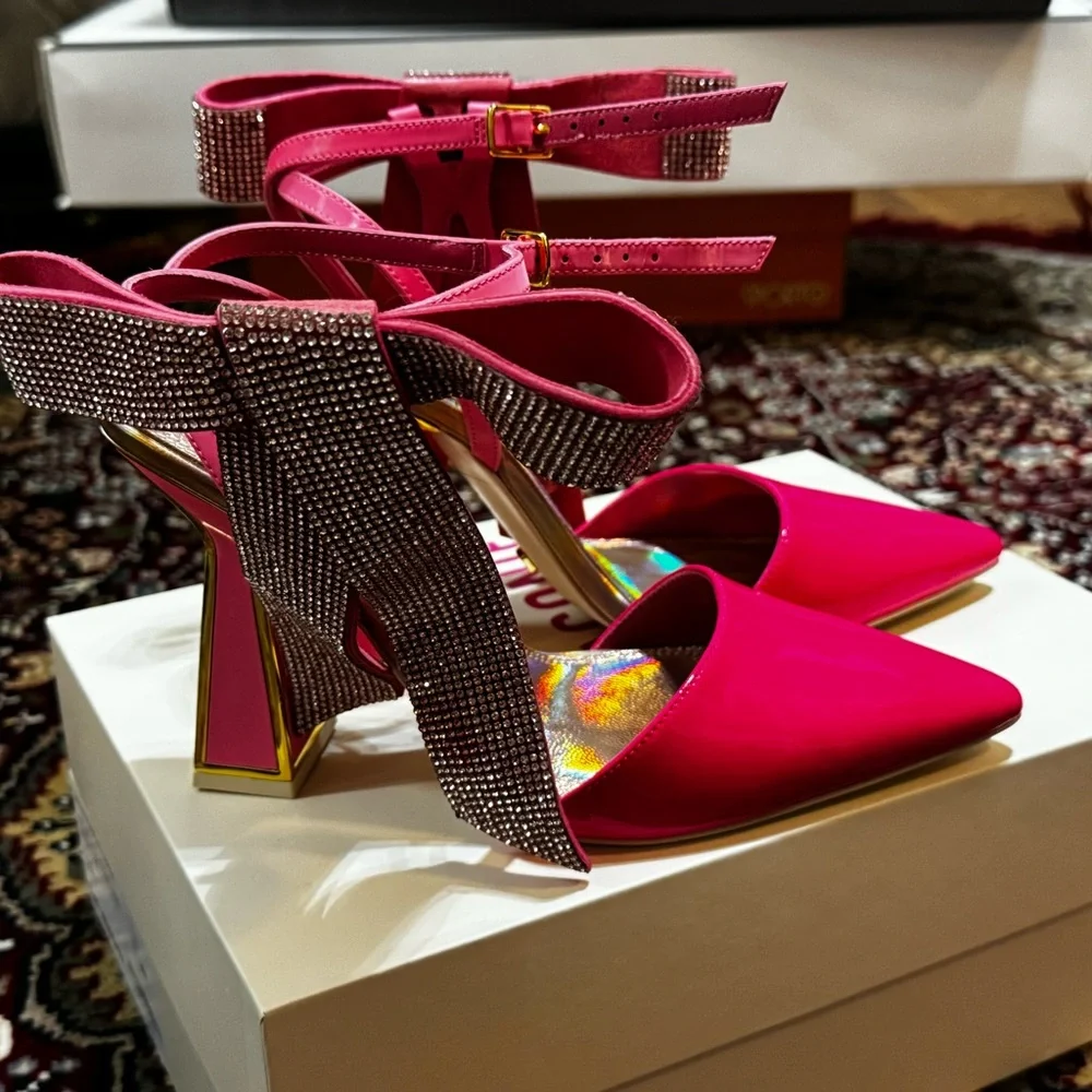 Kat Maconie Yasmina leather heels, ๐ like new in box, size 38 European (7 US) - Picture 11 of 14